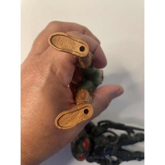 DC LOT AQUAMAN 6" TALKING HEROES JUSTICE LEAGUE + Black Manta Action Figures - Picture 7 of 8